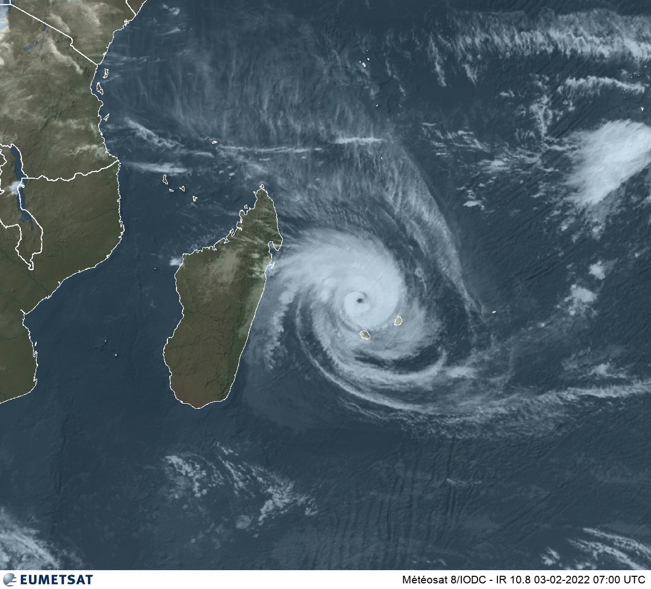 Eumetsat msgiodc ir108